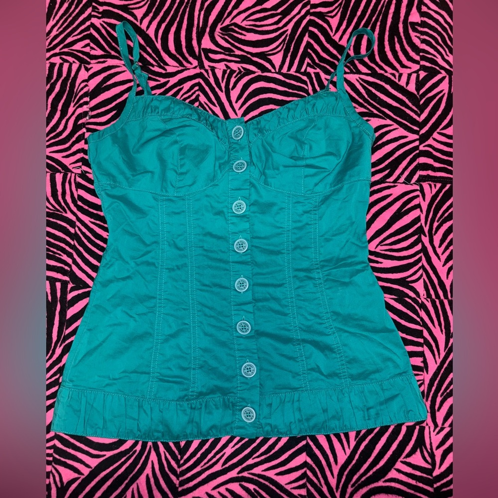 Guess Y2K shirt corset top